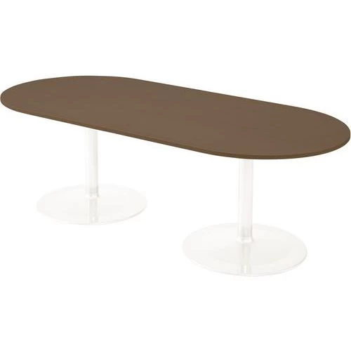 Table Conseil Ovale Pied Tulipe Avec Base Ronde 5 Table Conseil Ovale Pied Tulipe Avec Base Ronde – Image 3