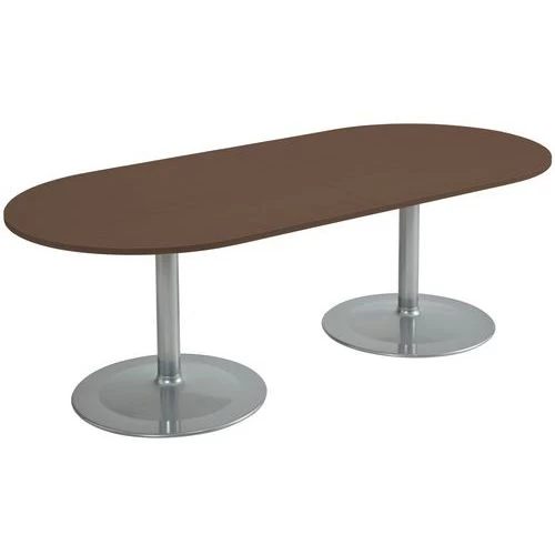 Table Conseil Ovale Pied Tulipe Avec Base Ronde 6 Table Conseil Ovale Pied Tulipe Avec Base Ronde – Image 4