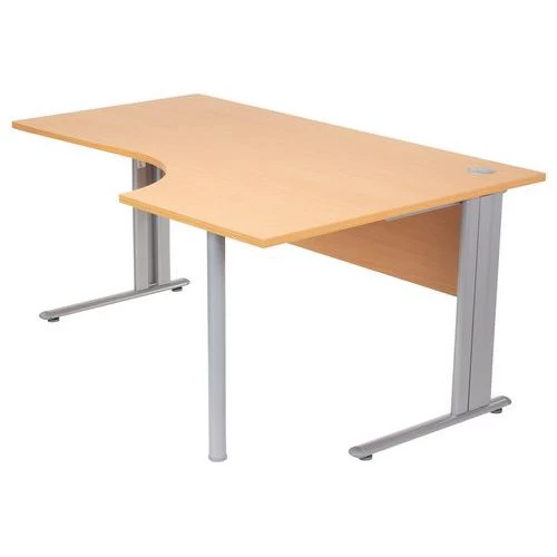 Bureau Compact - Hêtre - Manutan 12 Bureau Compact - Hêtre - Manutan – Image 10