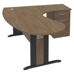 Bureau Convivial Quatuor Pied L Bois Avec Retour Et Caisson Hauteur Bureau - Manutan 9 Bureau Convivial Quatuor Pied L Bois Avec Retour Et Caisson Hauteur Bureau - Manutan -Magasin De Fournitures De Bureau AIG27630339