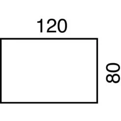 Table Mobile à Plateau Rectangulaire Pliant - Hêtre -Magasin De Fournitures De Bureau AIG295804 4