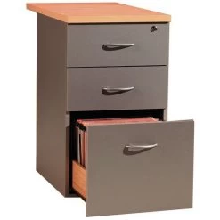 Caisson Fixe Basik - Hêtre