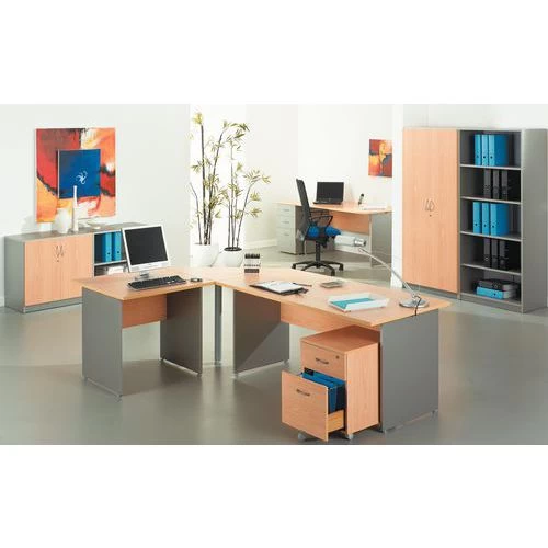 Bureau Droit Basik - Hêtre 3 Bureau Droit Basik - Hêtre