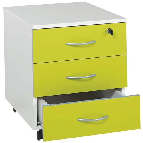 Caisson Mobile 2 Et 3 Tiroirs - Manutan 5 Caisson Mobile 2 Et 3 Tiroirs - Manutan – Image 3