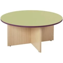 Table Basse Carrée Ou Ronde - Manutan -Magasin De Fournitures De Bureau AIG3234264