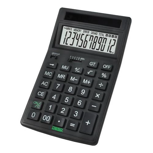 Caculatrice Pro énergie Solaire 12 Chiffres - Desq 4 Caculatrice Pro énergie Solaire 12 Chiffres - Desq – Image 2