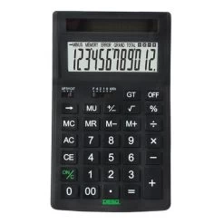 Caculatrice Pro énergie Solaire 12 Chiffres - Desq