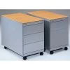 Caisson Mobile Combi-Classic - Aluminium -Magasin De Fournitures De Bureau AIG345358