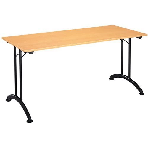 Table Modulaire Pliante - Piètement Noir 5 Table Modulaire Pliante - Piètement Noir – Image 3