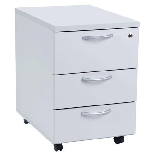 Caisson Mobile - Gris Clair - Manutan 6 Caisson Mobile - Gris Clair - Manutan – Image 4