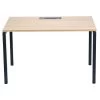 Bureau Droit 120 Cm Pieds U Misao - Manutan -Magasin De Fournitures De Bureau AIG34828527