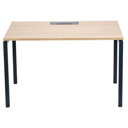Bureau Droit 120 Cm Pieds U Misao - Manutan 3 Bureau Droit 120 Cm Pieds U Misao - Manutan