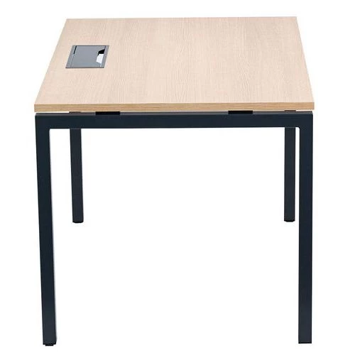 Bureau Droit 120 Cm Pieds U Misao - Manutan 4 Bureau Droit 120 Cm Pieds U Misao - Manutan – Image 2