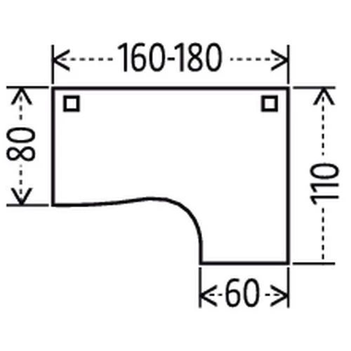 Bureau Compact - Hêtre - Manutan 7 Bureau Compact - Hêtre - Manutan – Image 5