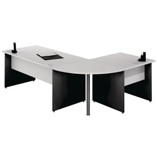 Angle De Liaison 90° - Gris Clair - Manutan 4 Angle De Liaison 90° - Gris Clair - Manutan – Image 2