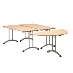 Table Modulaire Pliante - Piètement Alu