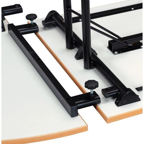 Table Modulaire Pliante - Piètement Noir 7 Table Modulaire Pliante - Piètement Noir – Image 5