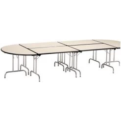 Table Modulaire Pliante - Piètement Chromé - Rectangulaire 11 Table Modulaire Pliante - Piètement Chromé - Rectangulaire -Magasin De Fournitures De Bureau AIG360262