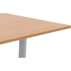 Table Mobile à Plateau Rectangulaire Pliant - Hêtre