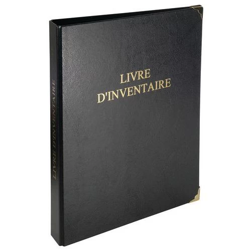 Exacompta Reliure 32x26cm 4 Anneaux 100 Feuillets - Livre Inventaire 3 Exacompta Reliure 32x26cm 4 Anneaux 100 Feuillets - Livre Inventaire