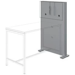 Meuble Coworking Pour écran Créo