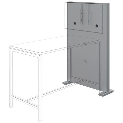 Meuble Coworking Pour écran Créo 3 Meuble Coworking Pour écran Créo