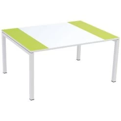 Table De Réunion Easydesk - Plateau Blanc
