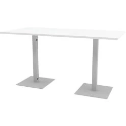 Table Réunion Haute Greko Pied Alu