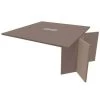 Extension Pour Table Ovale Quatuor Avec Trappe Pour Boitier électrique - Manutan -Magasin De Fournitures De Bureau AIG6350825