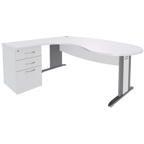 Bureau Convivial Quatuor Pied L Bois Avec Retour Et Caisson Hauteur Bureau - Manutan 3 Bureau Convivial Quatuor Pied L Bois Avec Retour Et Caisson Hauteur Bureau - Manutan