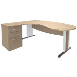 Bureau Convivial Quatuor Pied L Bois Avec Retour Et Caisson Hauteur Bureau - Manutan 8 Bureau Convivial Quatuor Pied L Bois Avec Retour Et Caisson Hauteur Bureau - Manutan -Magasin De Fournitures De Bureau AIG6354382