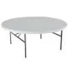 Table Pliante Lifetime Ronde 150 Cm - 8 Personnes - 4 Pieds -Magasin De Fournitures De Bureau AIG6384441