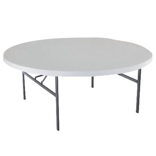 Table Pliante Lifetime Ronde 150 Cm - 8 Personnes - 4 Pieds 3 Table Pliante Lifetime Ronde 150 Cm - 8 Personnes - 4 Pieds