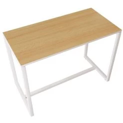 Table De Réunion Haute Easy Office Uni 6 Personnes Plateau Coloris Uni