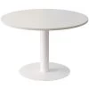 Table De Réunion Ronde Ø 115 Cm Easy Office Plateau Blanc