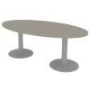 Table De Réunion Plateau Ovale Longueur 200 Cm 2 Pieds - Quadrifoglio 2 Table De Réunion Plateau Ovale Longueur 200 Cm 2 Pieds - Quadrifoglio -Magasin De Fournitures De Bureau AIG6683560