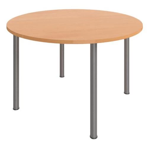 Table De Réunion Astro Ronde 4 Pieds Ø 100 Cm 9 Table De Réunion Astro Ronde 4 Pieds Ø 100 Cm – Image 7