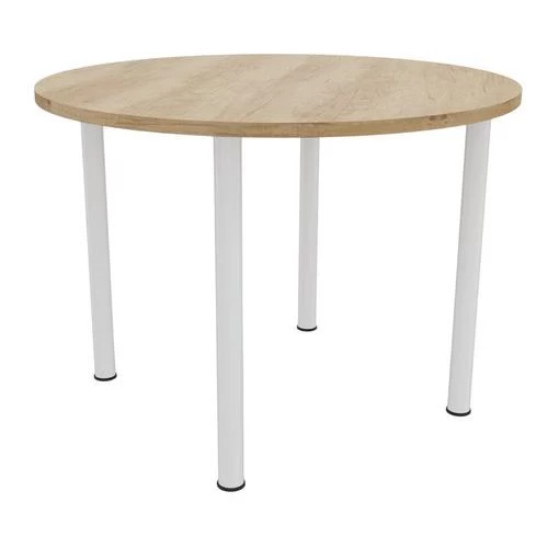 Table De Réunion Astro Ronde 4 Pieds Ø 100 Cm 7 Table De Réunion Astro Ronde 4 Pieds Ø 100 Cm – Image 5