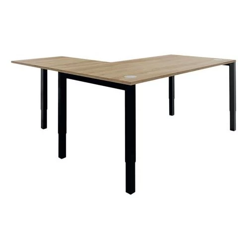 Bureau Droit Astro Arche 140x80+extension Hauteur Réglable 6 Bureau Droit Astro Arche 140x80+extension Hauteur Réglable – Image 4