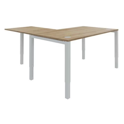 Bureau Droit Astro Arche 140x80+extension Hauteur Réglable 5 Bureau Droit Astro Arche 140x80+extension Hauteur Réglable – Image 3