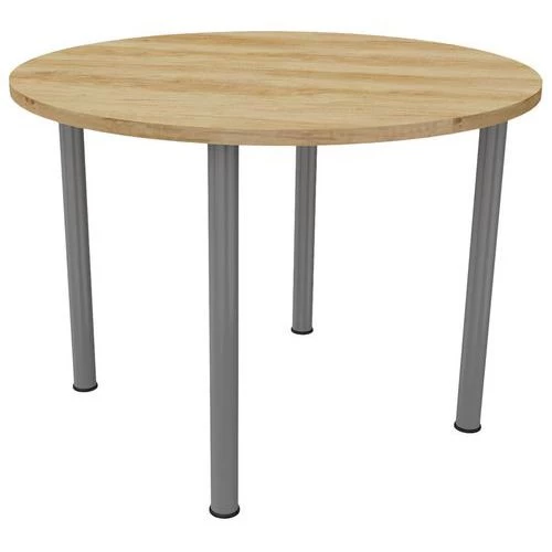 Table De Réunion Astro Ronde 4 Pieds Ø 100 Cm 4 Table De Réunion Astro Ronde 4 Pieds Ø 100 Cm – Image 2