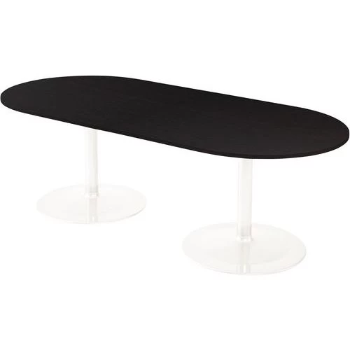 Table Conseil Ovale Pied Tulipe Avec Base Ronde 20 Table Conseil Ovale Pied Tulipe Avec Base Ronde – Image 18