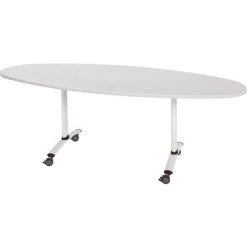 Table Plateau Stratifié Axe Ovale -Magasin De Fournitures De Bureau AIG7175652