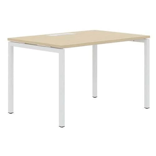 Bureau Droit 120 Cm Pieds U Misao - Manutan 6 Bureau Droit 120 Cm Pieds U Misao - Manutan – Image 4