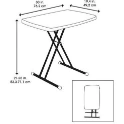 Table Pliante Lifetime -Magasin De Fournitures De Bureau AIG7288643