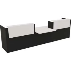 Banque D'accueil Filia + PMR Centré 3,8 M -Magasin De Fournitures De Bureau AIG7401402