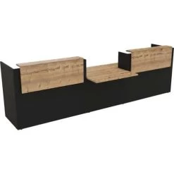 Banque D'accueil Filia + PMR Centré 3,8 M -Magasin De Fournitures De Bureau AIG7401404