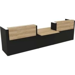 Banque D'accueil Filia + PMR Centré 3,8 M -Magasin De Fournitures De Bureau AIG7401406