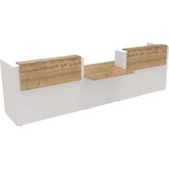 Banque D'accueil Filia + PMR Centré 3,8 M -Magasin De Fournitures De Bureau AIG7401411