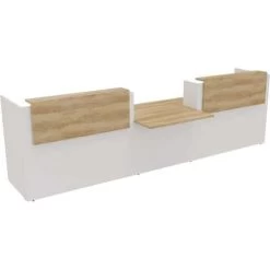 Banque D'accueil Filia + PMR Centré 3,8 M -Magasin De Fournitures De Bureau AIG7401413